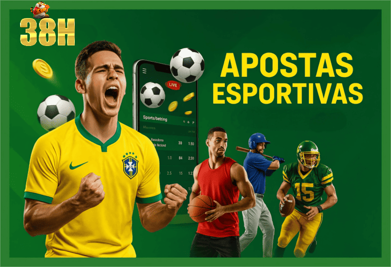 Apostas esportivas no cassino online 38H